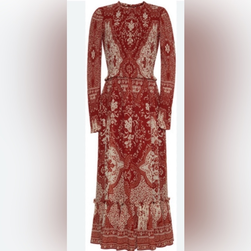 Cara Cara Violette Dress in Picante Scroll Medium NWT